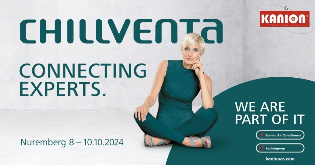 Kanion Co chillventa 2024 N�rnbergMesse GmbH, Messezentrum 1, 90471 N�rnberg, Germany