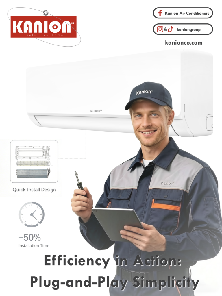 Efficient HVAC Market Entry 2026: Plug-and-Play Quick-Install Design by Kanion Co.
